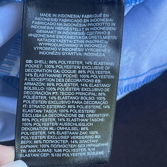 North Face Wander Shorts Mens 2XL Blue FlashDry Stretch Outdoor Regular Fit New - Picture 6 of 14